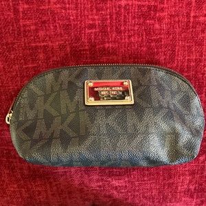 Michael Kors monogram toiletry bag